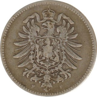 Deutsches Reich 1 Mark 1878 F Silber*