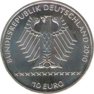 BRD 10 Euro 2010 Alpine Ski WM 2011 Silber*