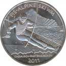 BRD 10 Euro 2010 Alpine Ski WM 2011 Silber*