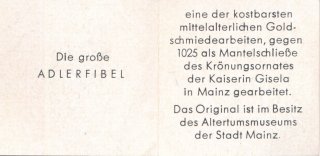 Medaille 1962 2000 Jahre Stadt Mainz im Etui