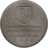Medaille 1962 2000 Jahre Stadt Mainz im Etui