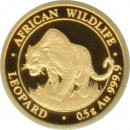Somalia Republik 2023 - Leopard 0,5 Gramm Gold