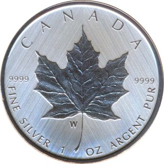 Kanada 2021 W - Maple Leaf 1 Oz Silber im Etui*
