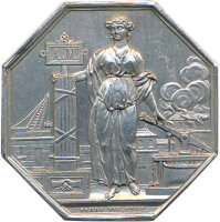 Medaille Frankreich 1828 - Feuerversicherung*
