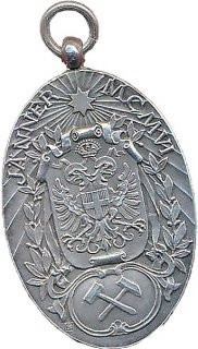 Medaille Österreich 1906 Bergbau - GLÜCK AUF*