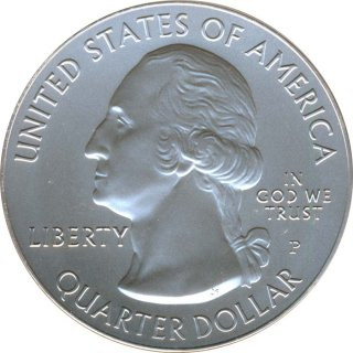 USA Quarter Dollar 2010 P Arkansas - Hot Springs 5 Unzen Silber*