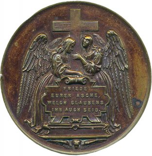 Medaille sterreich 1881 Opfer des Brandes im Ringtheater in Wien *