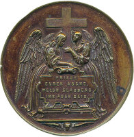 Medaille &Ouml;sterreich 1881 Opfer des Brandes im Ringtheater in Wien *