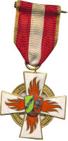 Bandschnalle NRW in Gold - Feuerschutz*