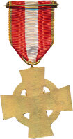 Bandschnalle Baden-W&uuml;rttemberg in Gold - Feuerschutz*