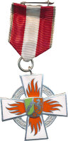 Bandschnalle NRW in Silber - Feuerschutz*