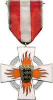Bandschnalle Baden-W&uuml;rttemberg in Silber - Feuerschutz*