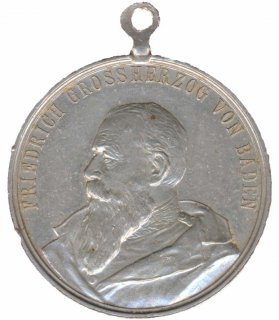 Baden Medaille 1902 50. Regierungsjubiläum Friedrich I.*