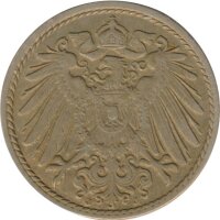 Deutsches Reich 5 Pfennig 1910 J*