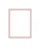 Lindner d-box 2850 ohne Facheinteilung - Rauchglas /...