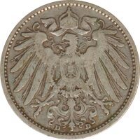 Deutsches Reich 1 Mark 1900 D Silber*