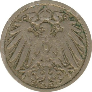 Deutsches Reich 5 Pfennig 1894 G*