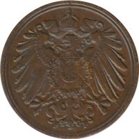 Deutsches Reich 1 Pfennig 1911 F*