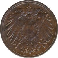 Deutsches Reich 1 Pfennig 1912 F*