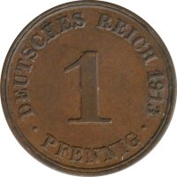 Deutsches Reich 1 Pfennig 1913 A*