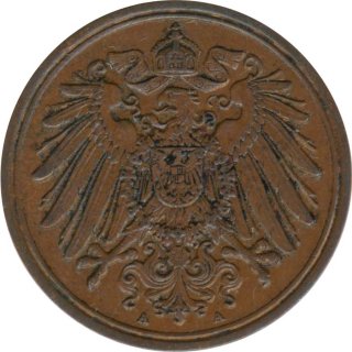 Deutsches Reich 1 Pfennig 1914 A*