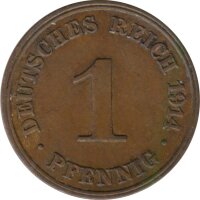 Deutsches Reich 1 Pfennig 1914 J*