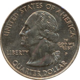 USA Quarter Dollar 2001 P Vermont*