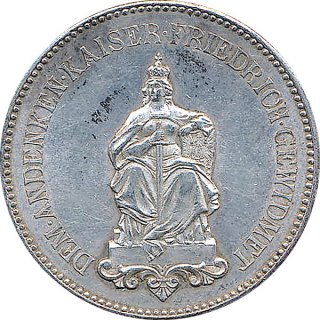 Preussen Medaille 1888 - Zum Adenken Kaiser Friedrich*