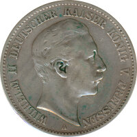 Preussen 2 Mark 1898 A Wilhelm II Silber*