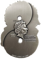 Tokelau 2022 - Drache und Tiger "8" - 3 Oz Silber*