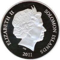 Solomon Islands 1 Dollar 2011 PP Hochzeit von Prinz William*