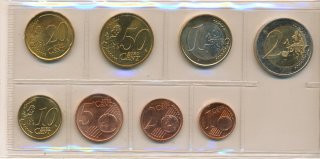 Lettland loser Satz 2014 kpl. 1 cent - 2 Euro*