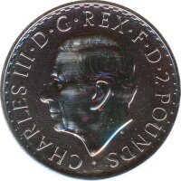 Gro&szlig;britannien 2024 - Britannia - Charles III 1 Oz...