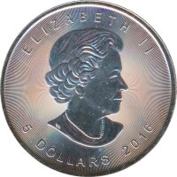 Kanada 2016 - Maple Leaf 1 Oz Silber - F15 Privy*