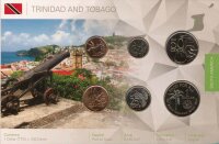 Trinidad & Tobago Kursm&uuml;nzenset verschweisst in...