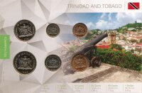 Trinidad & Tobago Kursm&uuml;nzenset verschweisst in...