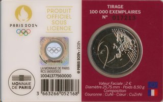 Frankreich 2 Euro 2024 - Olympiade in Paris - Rayonnement