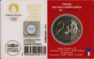Frankreich 2 Euro 2024 - Olympiade in Paris - Iconique