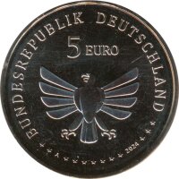 Deutschland 5 Euro 2024 A Gr&uuml;nes Heupferd*