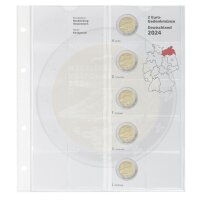 Lindner Nachtragsblatt 2 Euro 2024, Mecklenburg-Vorpommern