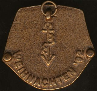 Medaille 1992 Jonas und der Wal im Etui