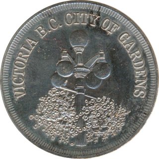 Kanada 1 Dollar 1981 Victoria B.C. Regionalgeld*