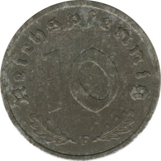 Alliierte Besatzung 10 Pfennig 1946 F Jaeger Nr 375*