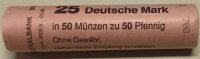 BRD 50 Pfennig 1995 D eine ganze Originalrolle J.384a*