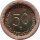 BRD 50 Pfennig 1995 D eine ganze Originalrolle J.384a*