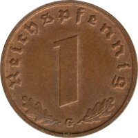 Deutsches Reich 1 Pfennig 1938 G Jaeger Nr 361*