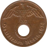 Deutsches Reich 1 Pfennig 1938 G Jaeger Nr 361*