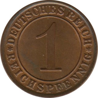 Deutsches Reich 1 Pfennig 1931 A*