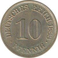 Deutsches Reich 10 Pfennig 1888 A*