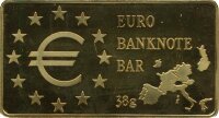 Medaillenset Euro-Banknoten Farbeausgabe im Etui